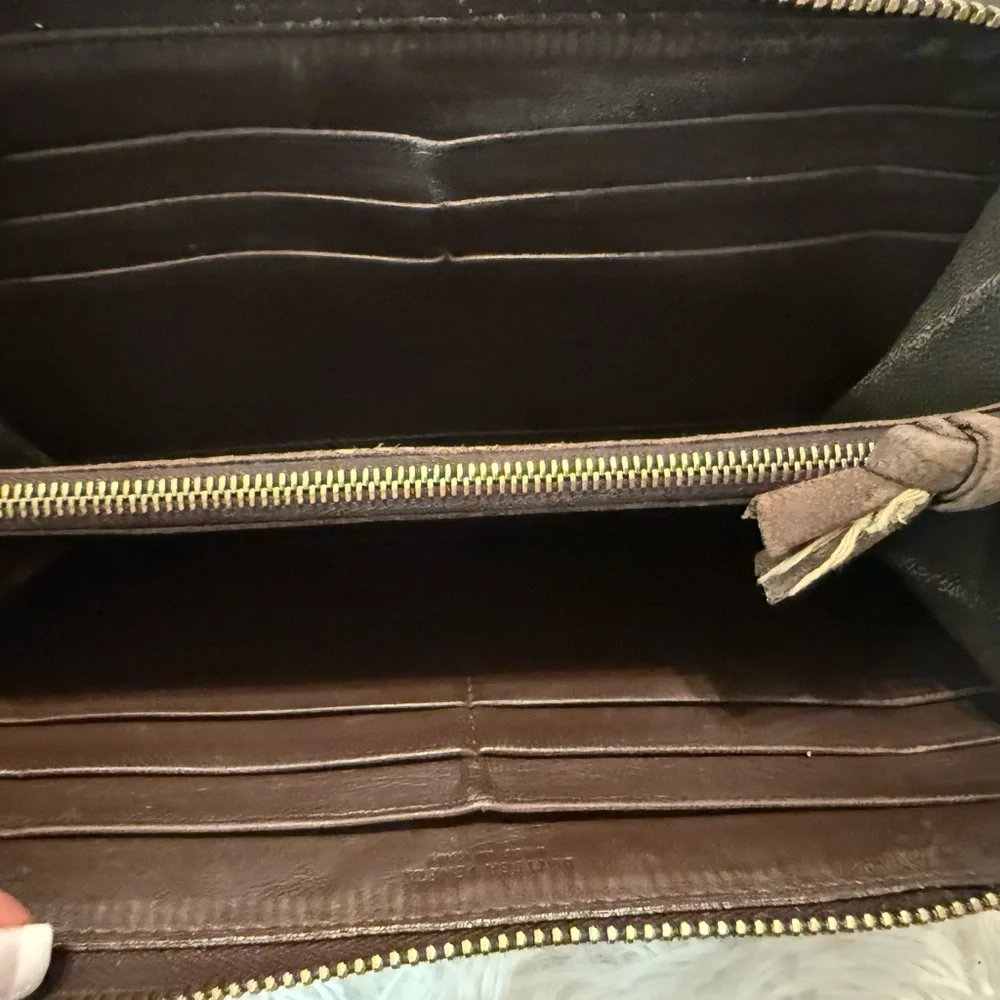 Authentic Bottega Veneta Brown Intrecciato Long Zippy Wallet - Picture 10 of 14